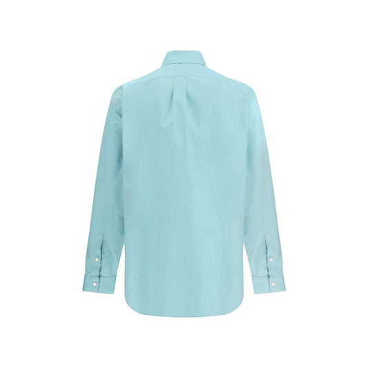 Fendi Blaues Baumwoll-Hemd by Fendi
