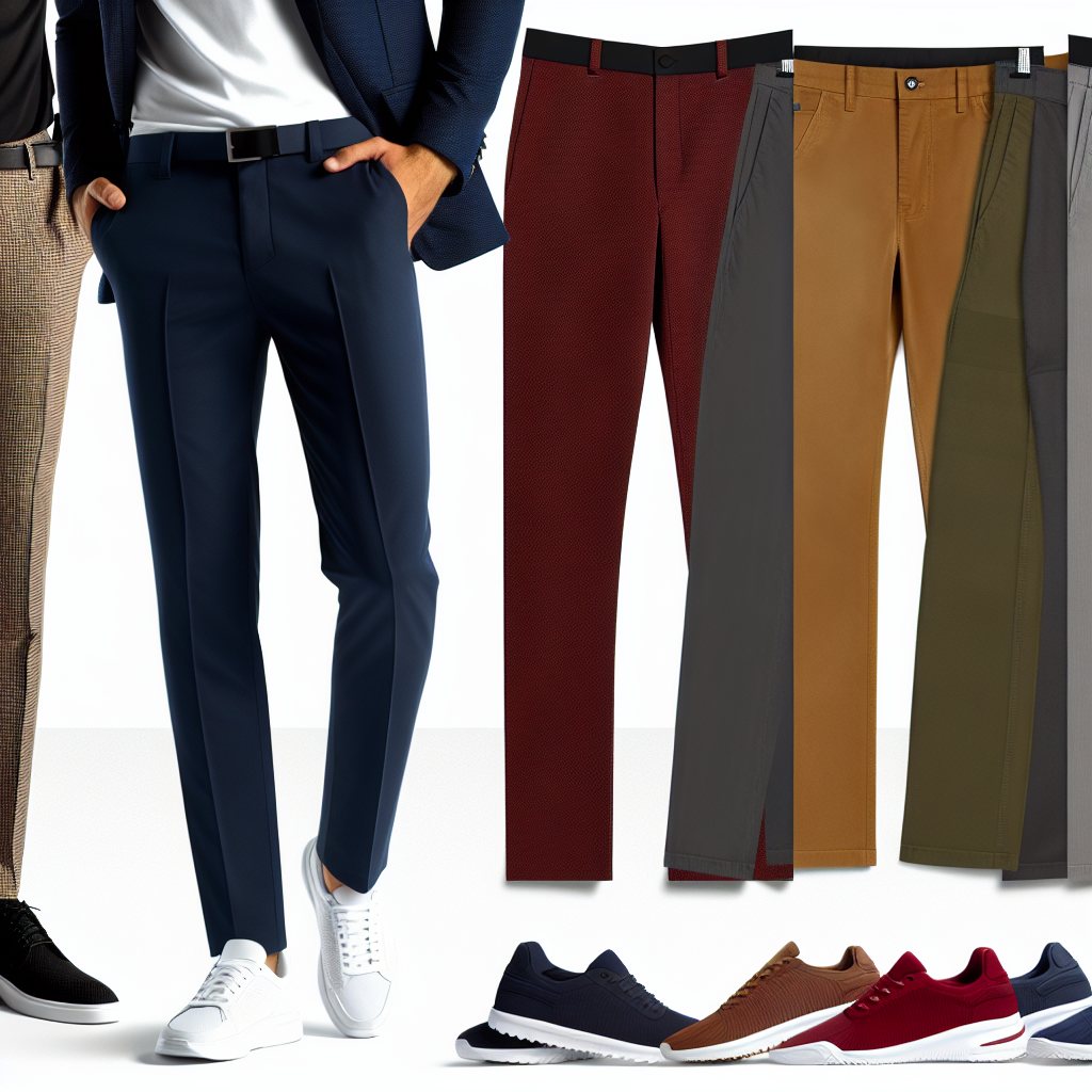 Herren Hosen: vielseitige Stoff-, Chino- und Joggerhosen in verschiedenen Farben für Business und Freizeit.