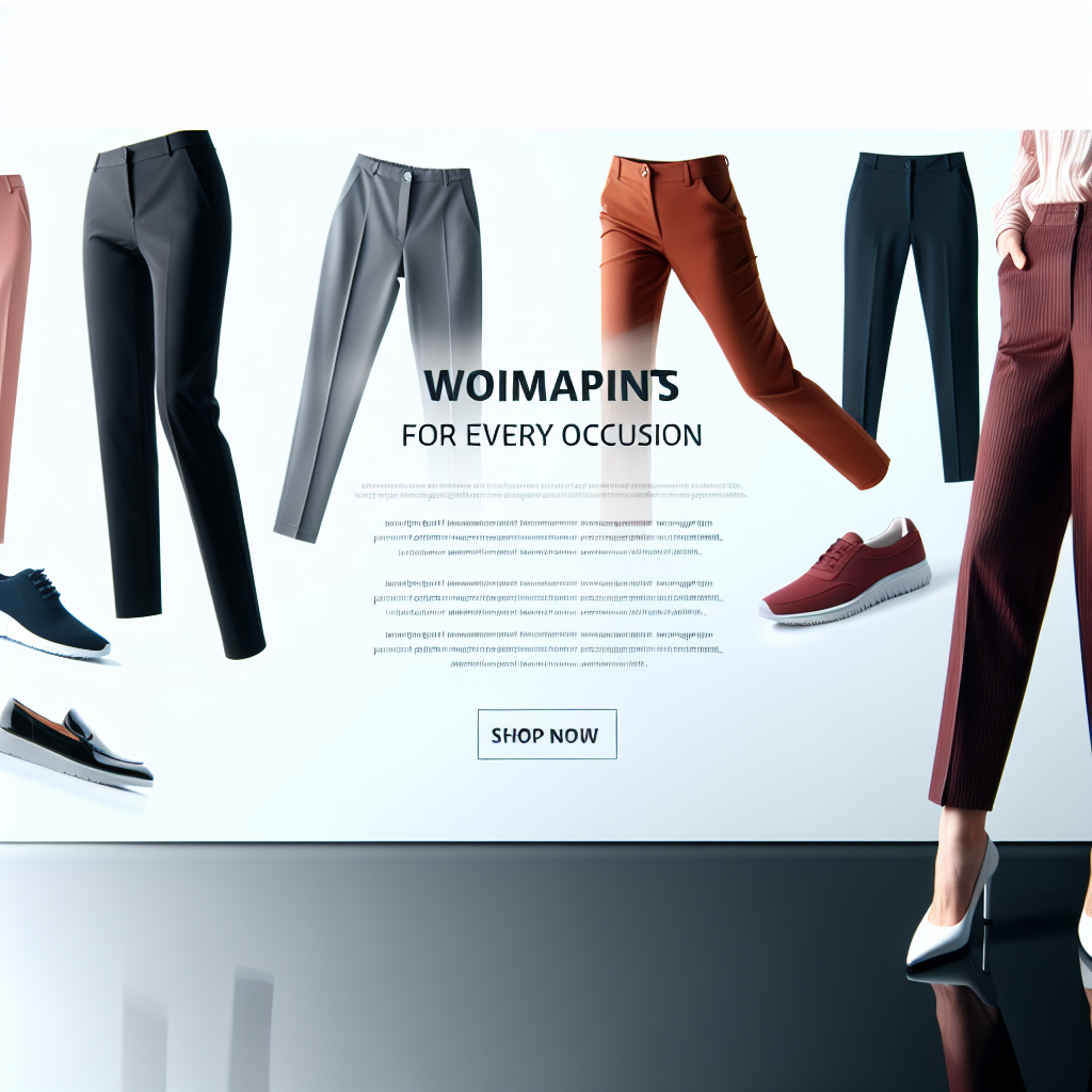 Damen Hosen: elegante Stoffhosen, Chinos und Jogginghosen in vielfältigen Farben – perfekt für Business und Freizeit.
