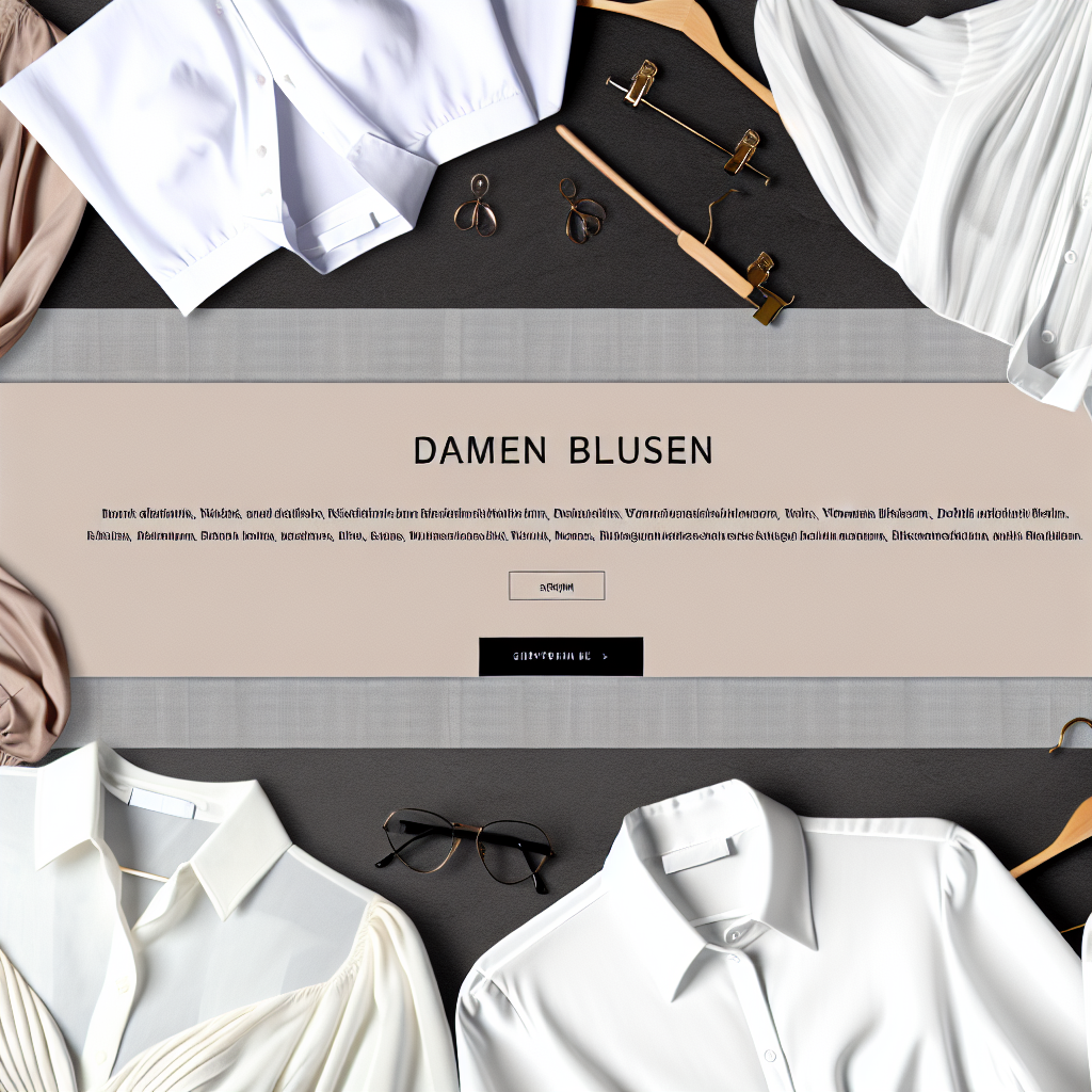 Damen Blusen: weiße Hemdblusen, Seidenblusen und moderne Designs für Business und Freizeit, hochwertige Materialien.