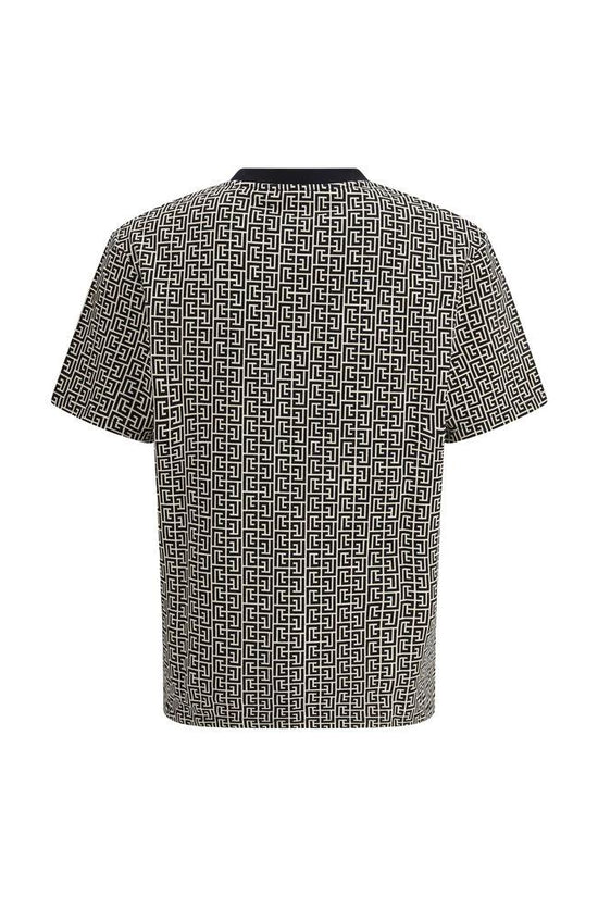 Balmain Mehrfarbiges Baumwoll-T-Shirt by Balmain