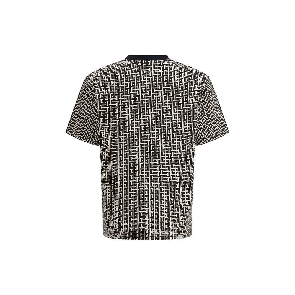 Balmain Mehrfarbiges Baumwoll-T-Shirt by Balmain