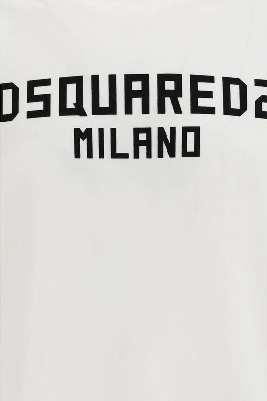 Dsquared² Weißes Baumwoll-T-Shirt by Dsquared²