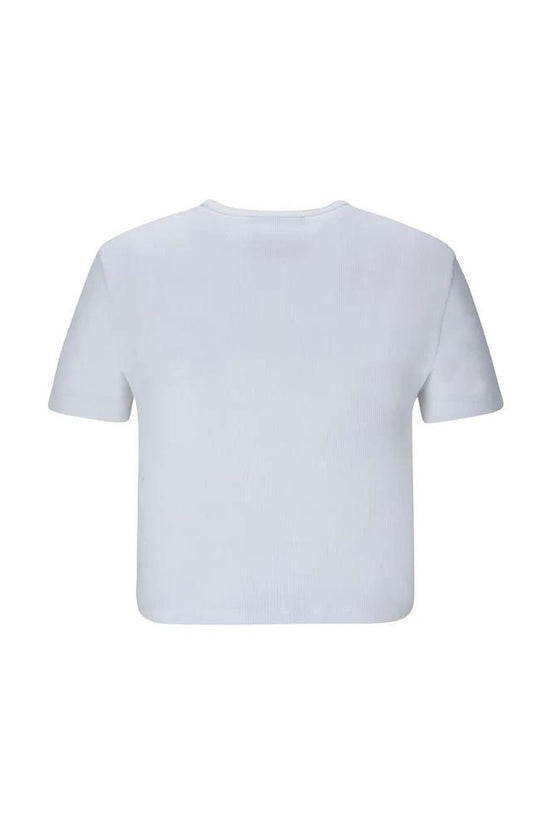 Fendi Weißes Baumwoll-T-Shirt by Fendi