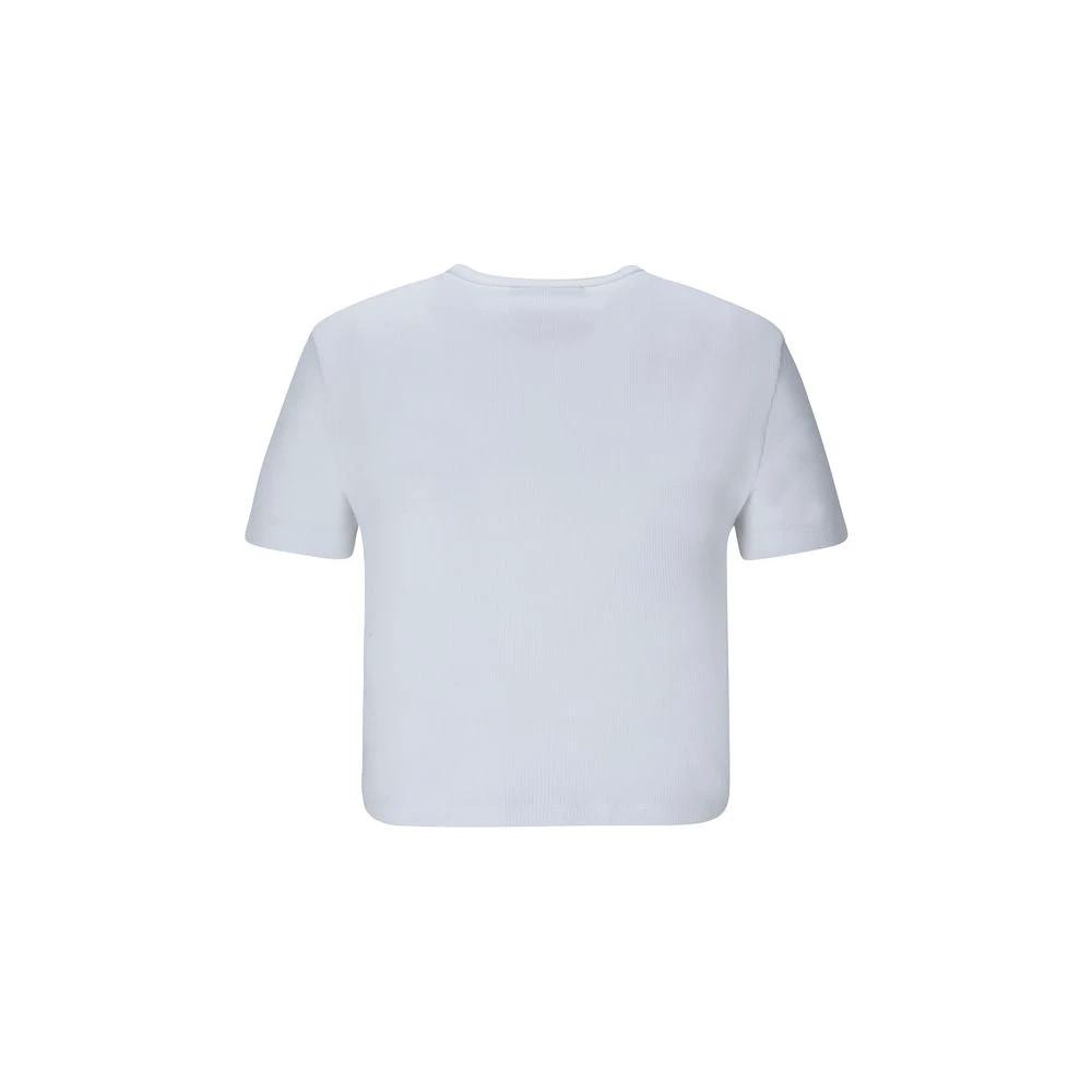 Fendi Weißes Baumwoll-T-Shirt by Fendi