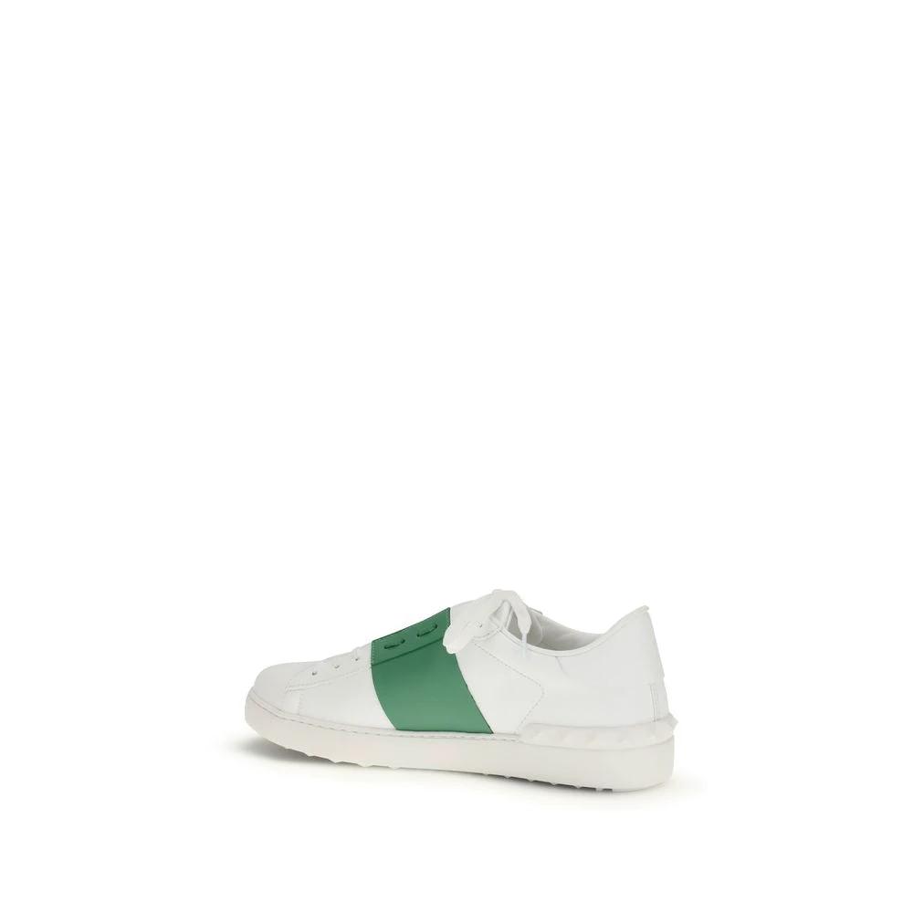 Valentino Garavani Weiße Low-Top-Sneaker aus Kalbsleder Bos Taurus by Valentino Garavani