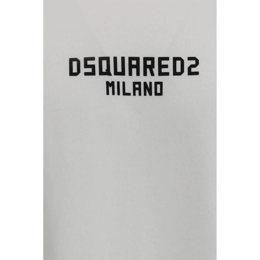 Dsquared² Weiße Baumwoll-Sportbekleidung by Dsquared²