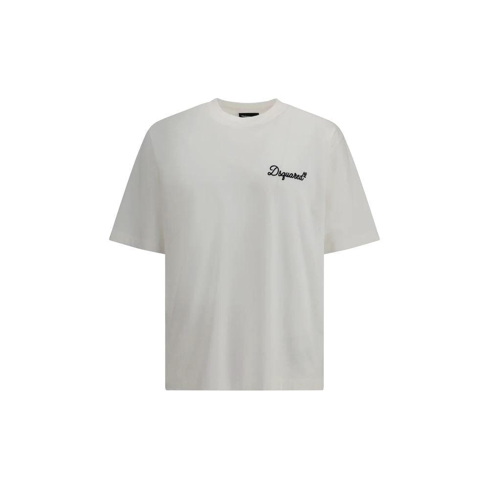 Dsquared² Weiße Baumwoll-Sportbekleidung by Dsquared²