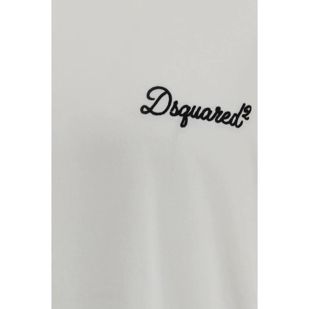 Dsquared² Weiße Baumwoll-Sportbekleidung by Dsquared²