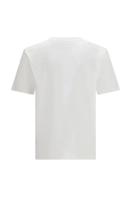 Balmain Weißes Baumwoll-T-Shirt by Balmain