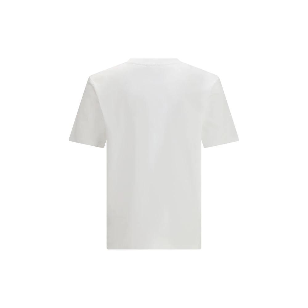Balmain Weißes Baumwoll-T-Shirt by Balmain