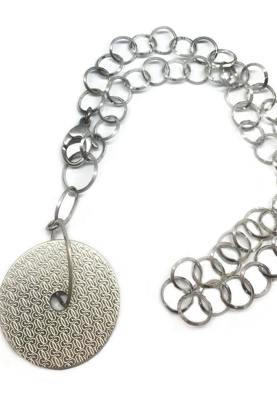 GC Halskette aus Edelstahl in Silber by GC
