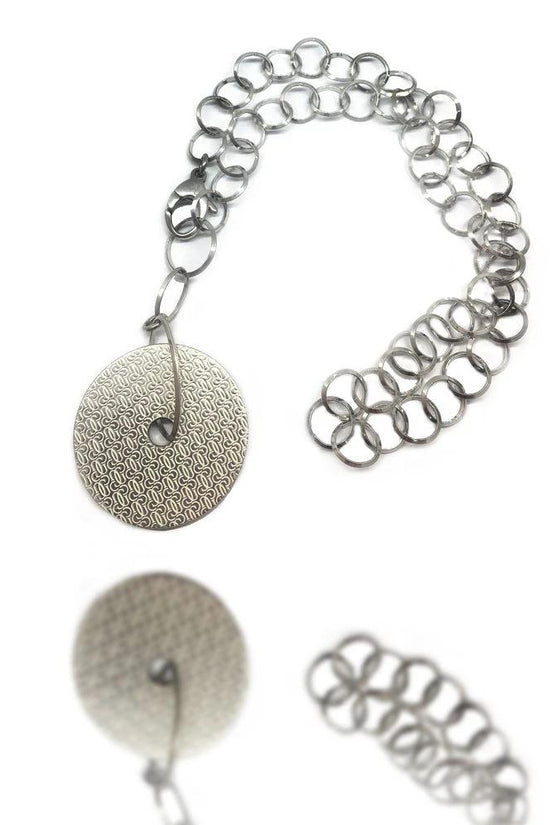 GC Halskette aus Edelstahl in Silber by GC