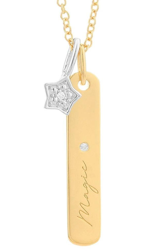 SECRECY Gold Silber Halskette by SECRECY