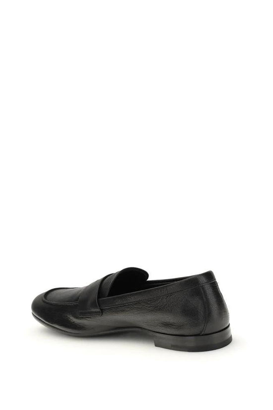 Prada Schwarze Loafer aus Ziegenleder by Prada