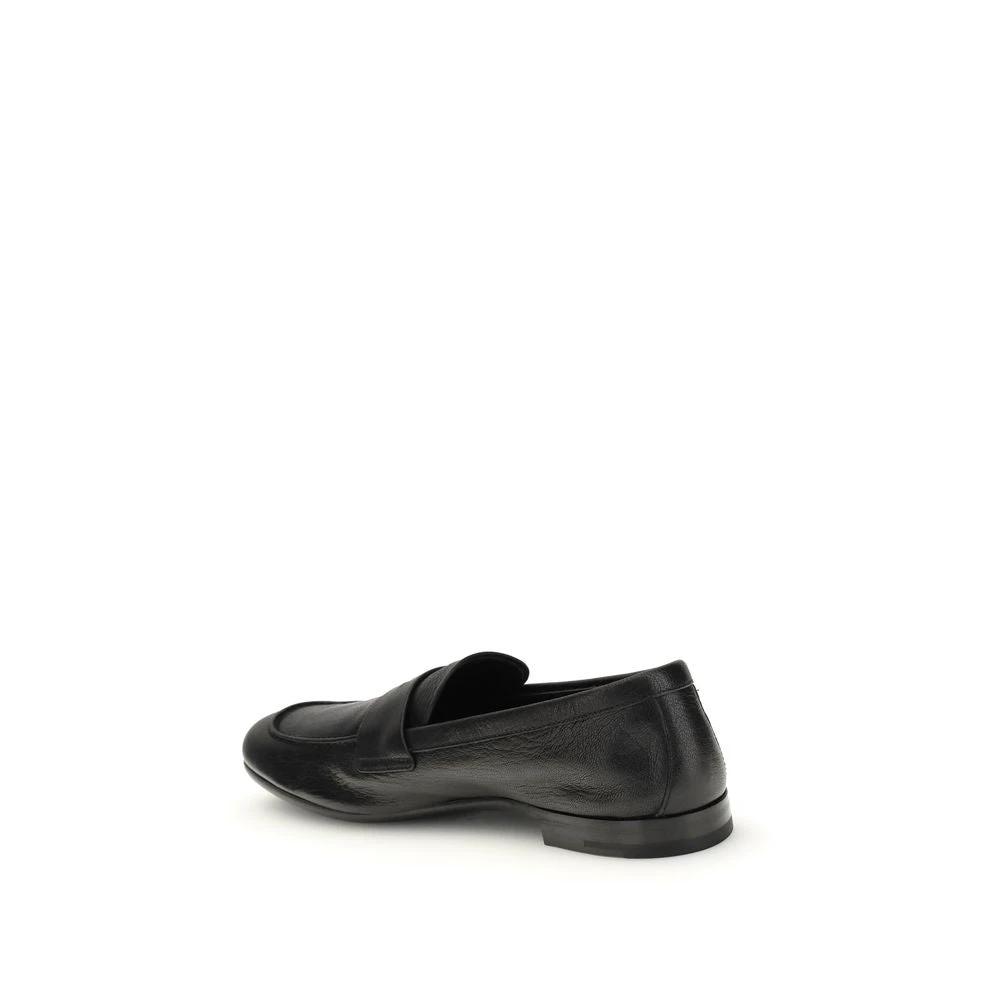 Prada Schwarze Loafer aus Ziegenleder by Prada
