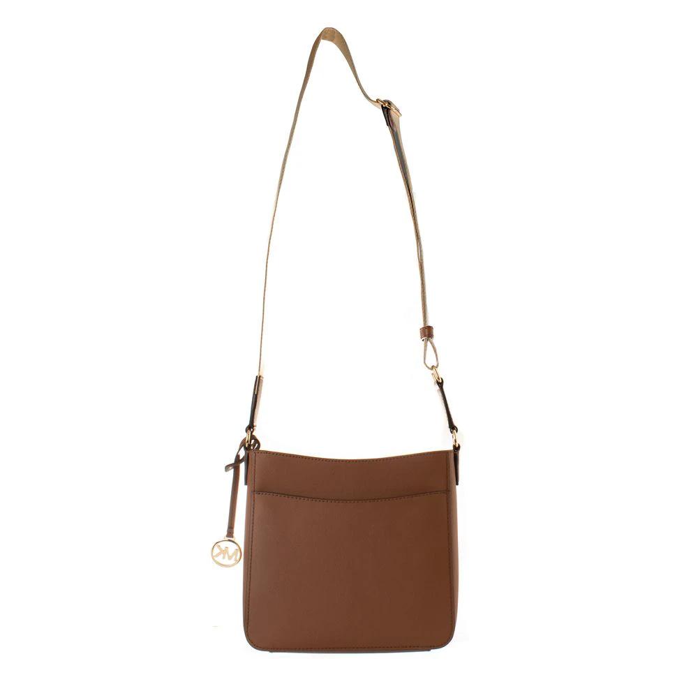Michael Kors Braune Canvas Umhängetasche by Michael Kors