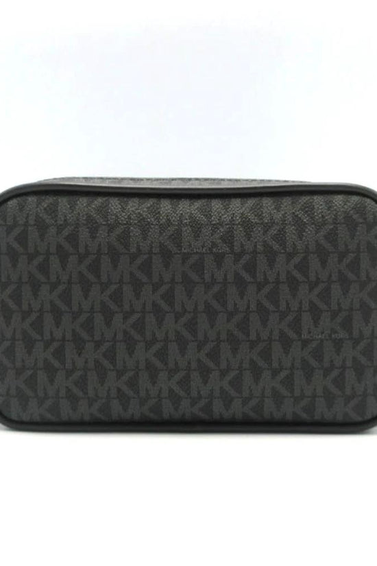 Michael Kors Schwarze Canvas Umhängetasche by Michael Kors