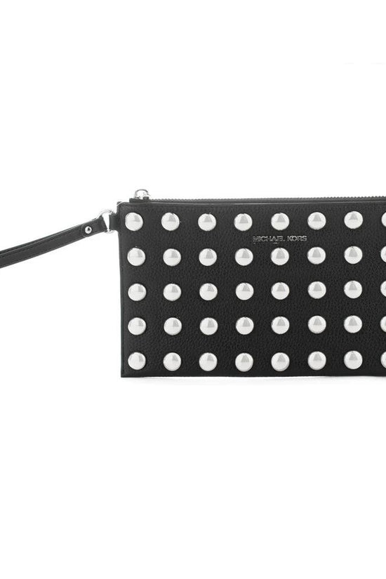 Michael Kors Braune Leder Clutch by Michael Kors