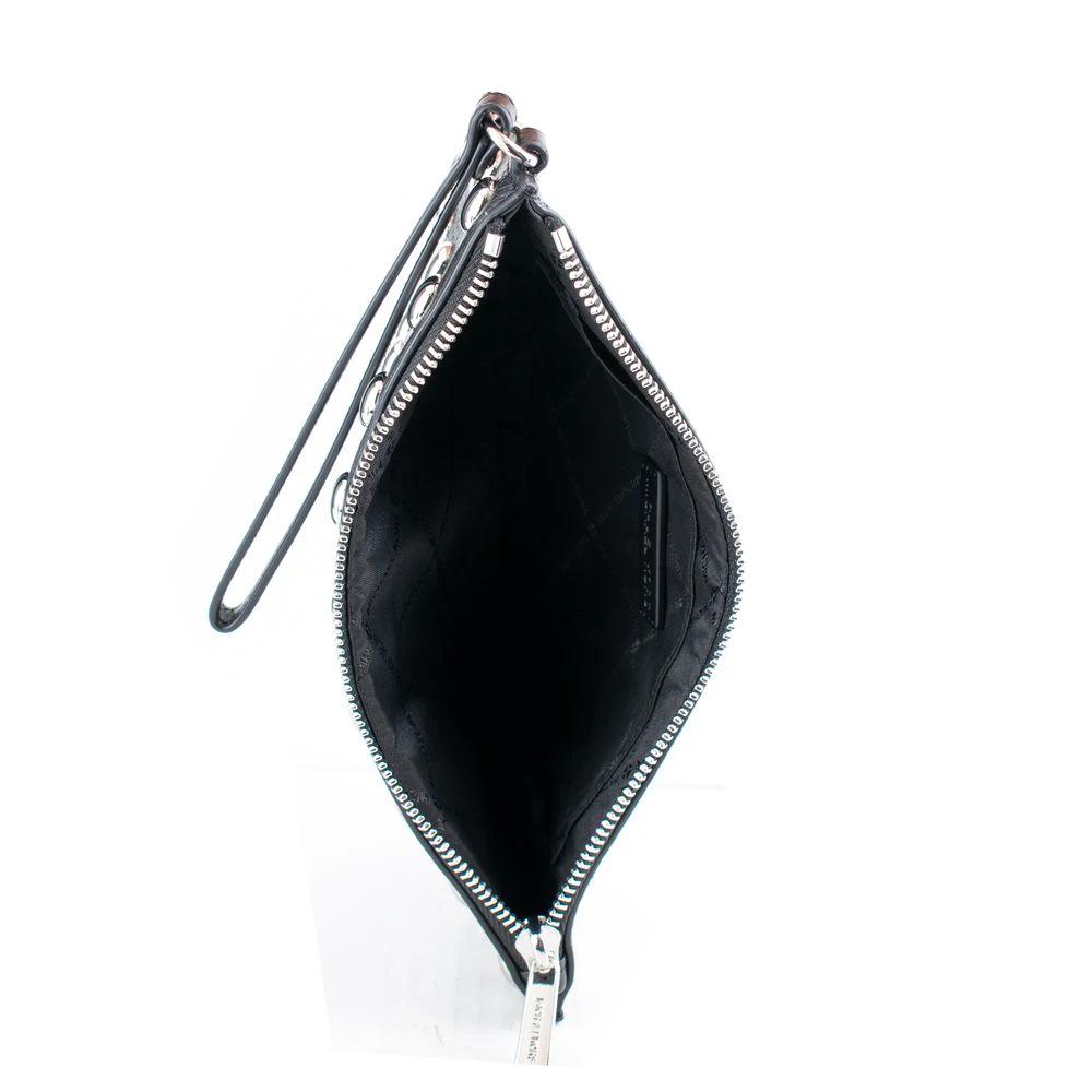 Michael Kors Braune Leder Clutch by Michael Kors