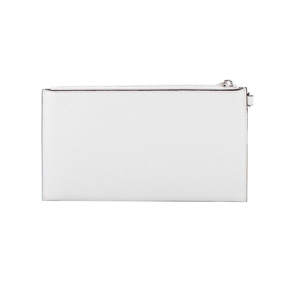 Michael Kors Weiße Leder Pochette by Michael Kors