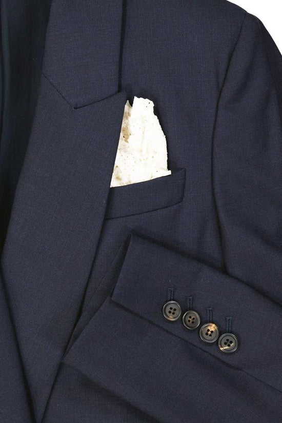 Brunello Cucinelli Blauer Sakko und Mantel aus reiner Schurwolle by Brunello Cucinelli
