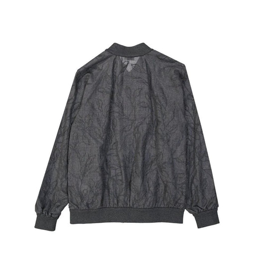 Brunello Cucinelli Grauer Bomber aus reiner Schurwolle by Brunello Cucinelli