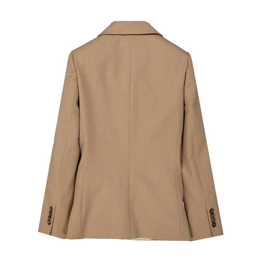Brunello Cucinelli Brauner Wollmantel by Brunello Cucinelli