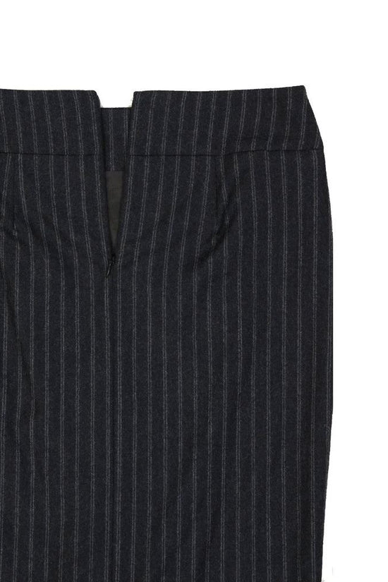 Brunello Cucinelli Grauer Maxirock aus reiner Schurwolle by Brunello Cucinelli