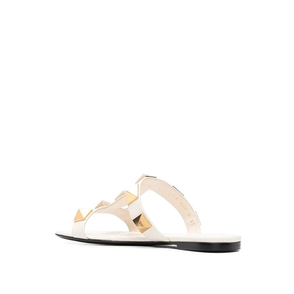 Valentino Garavani Weiße Sandalen aus Kalbsleder by Valentino Garavani