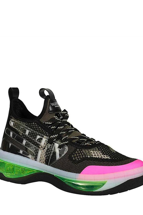 Valentino Garavani Schwarze Sneaker aus Stoff by Valentino Garavani