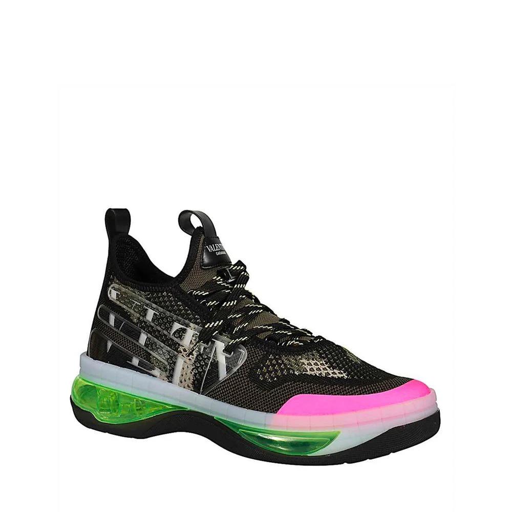 Valentino Garavani Schwarze Sneaker aus Stoff by Valentino Garavani