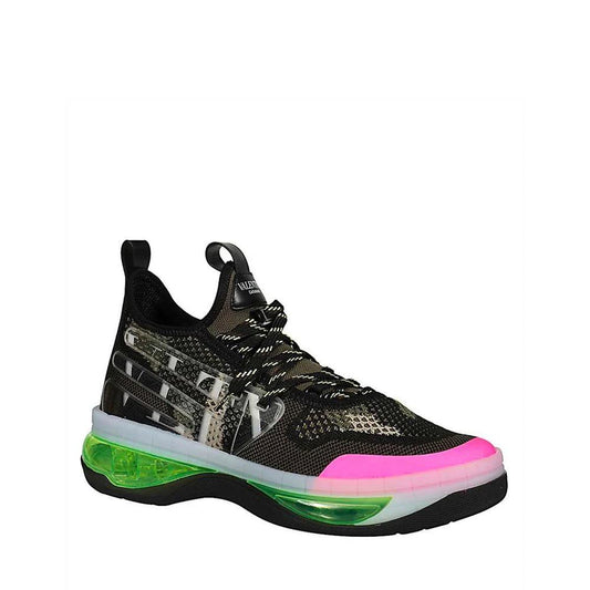 Valentino Garavani Schwarze Sneaker aus Stoff by Valentino Garavani