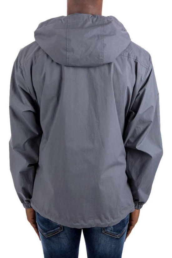 Dsquared² Graue Baumwoll-Shell-Jacke by Dsquared²
