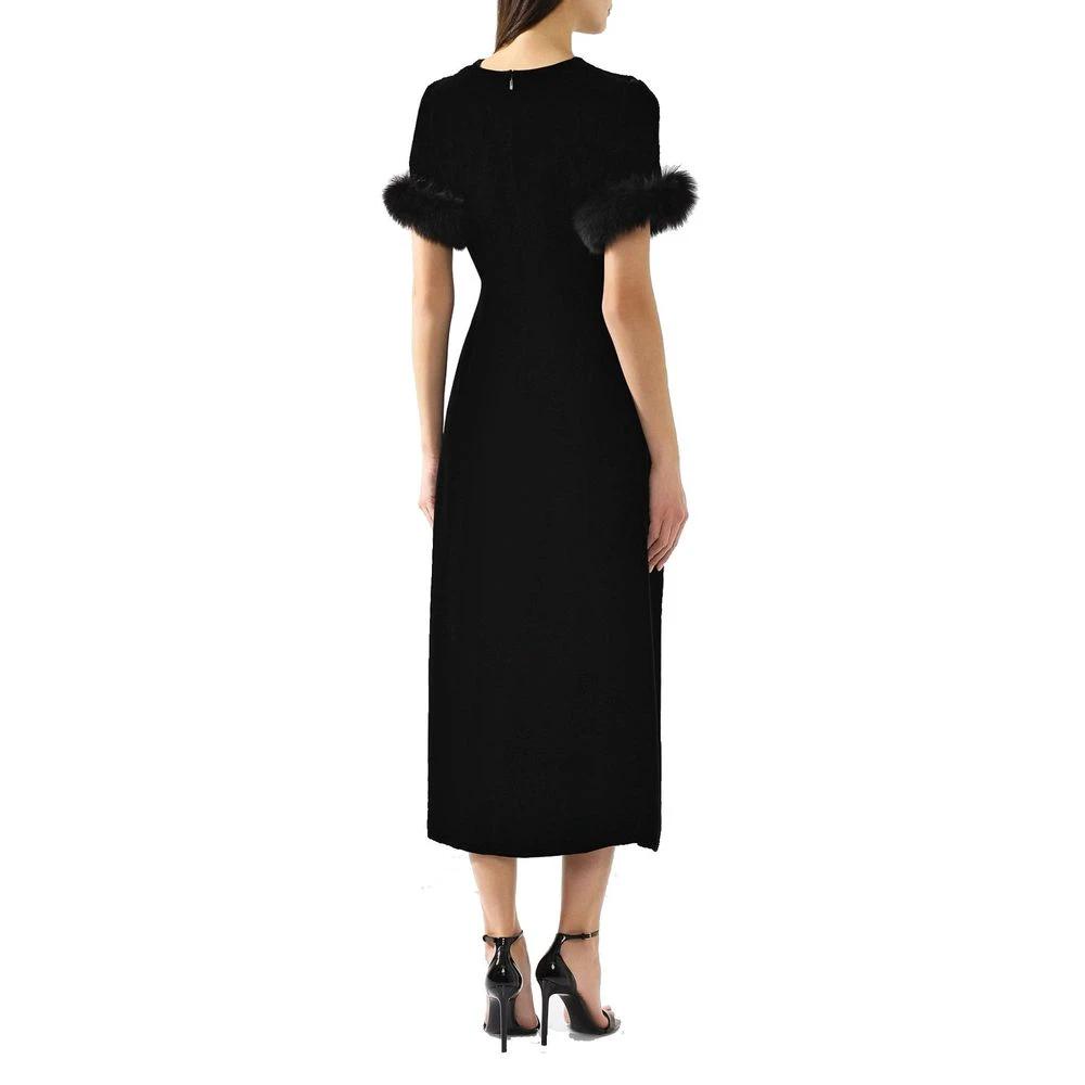 Fendi Schwarzes Cocktailkleid aus Viskose by Fendi