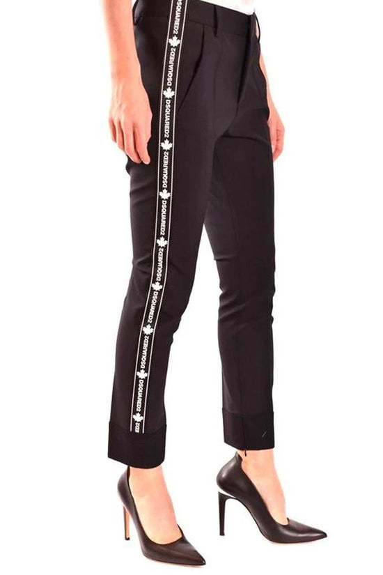 Dsquared² Schwarze Wollhose by Dsquared²