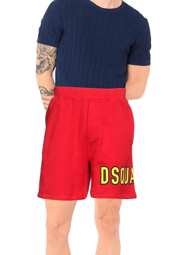 Dsquared² Mehrfarbige Baumwollshorts by Dsquared²