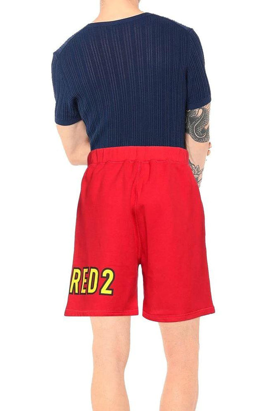 Dsquared² Mehrfarbige Baumwollshorts by Dsquared²