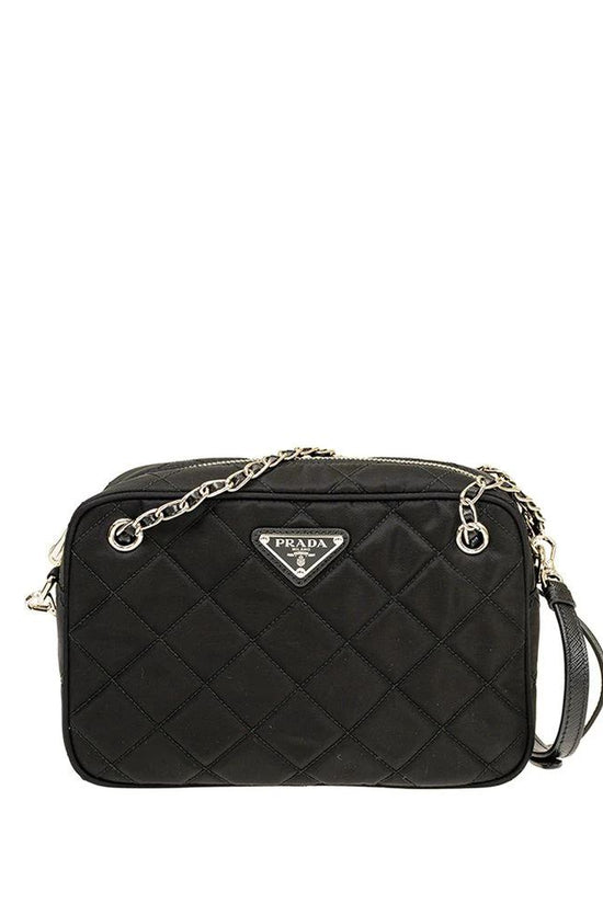 Prada Schwarze Crossbody-Tasche aus Nylon by Prada