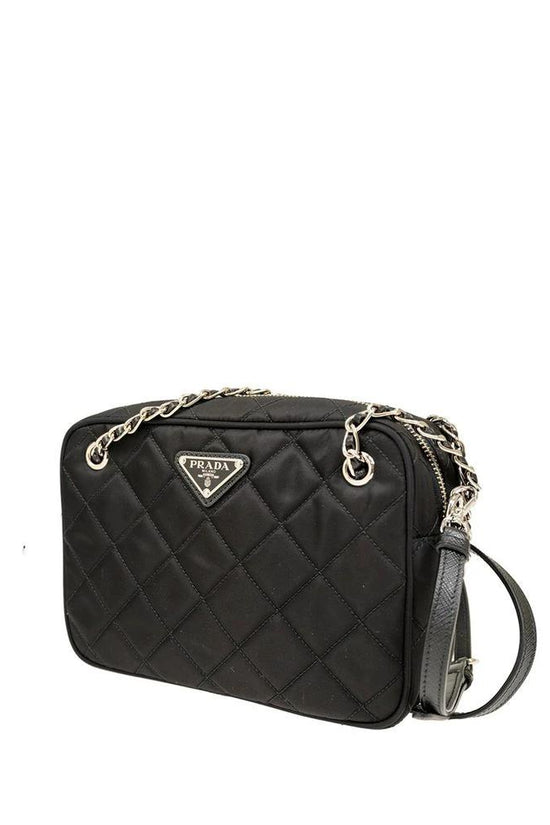 Prada Schwarze Crossbody-Tasche aus Nylon by Prada