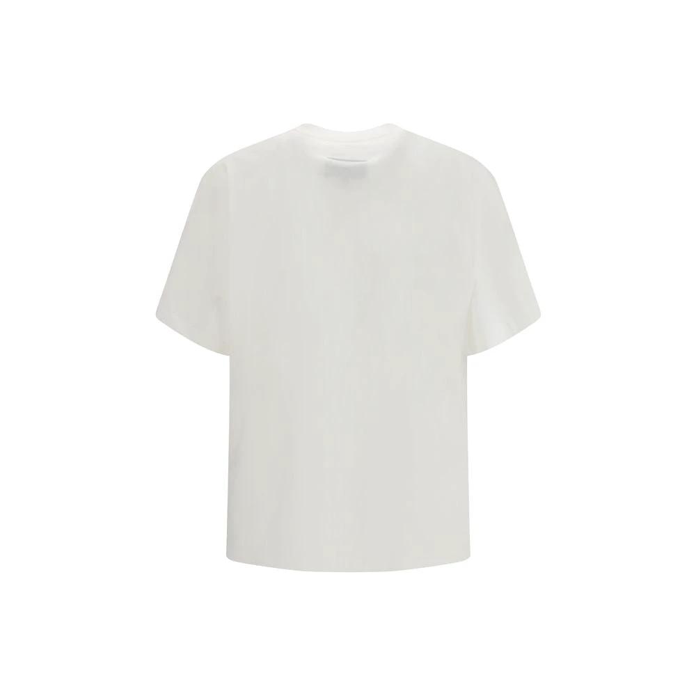 MM6 Weißes Baumwoll-T-Shirt by MM6