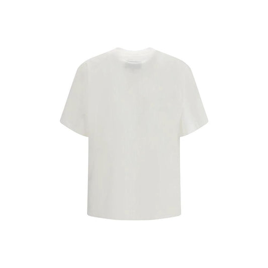 MM6 Weißes Baumwoll-T-Shirt by MM6