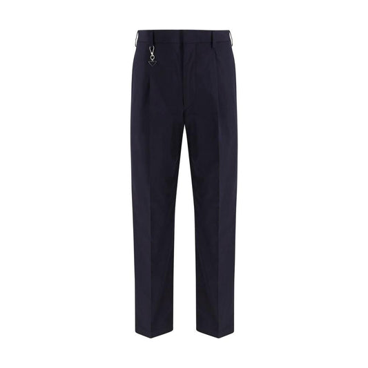 Prada Blaue Baumwollhose für die Freizeit by Prada