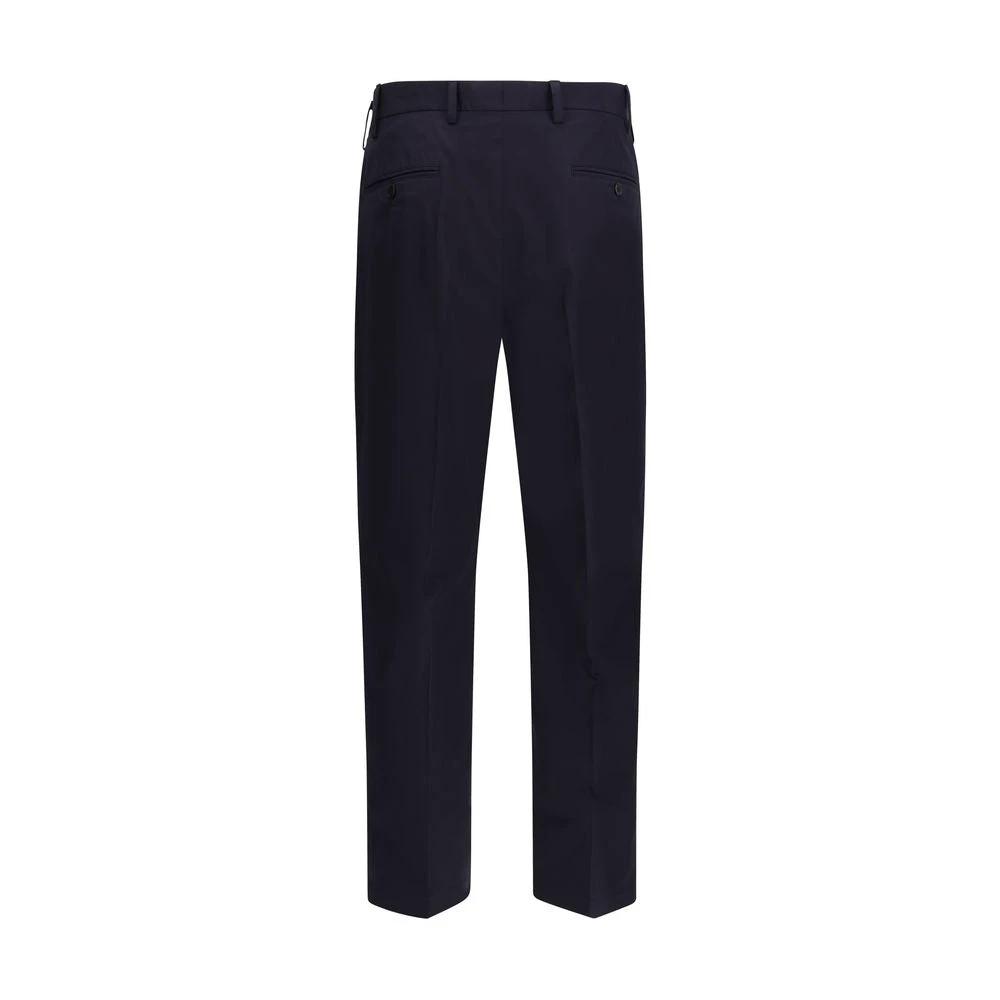 Prada Blaue Baumwollhose für die Freizeit by Prada