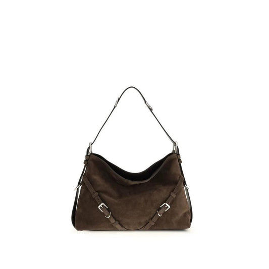 Givenchy Schwarze Bos Taurus Schultertasche aus Kalbsleder by Givenchy
