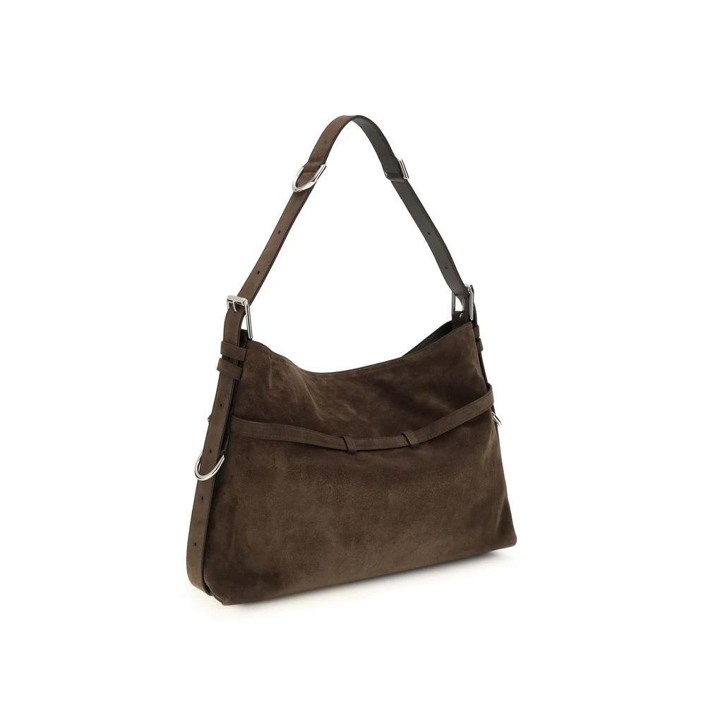 Givenchy Schwarze Bos Taurus Schultertasche aus Kalbsleder by Givenchy