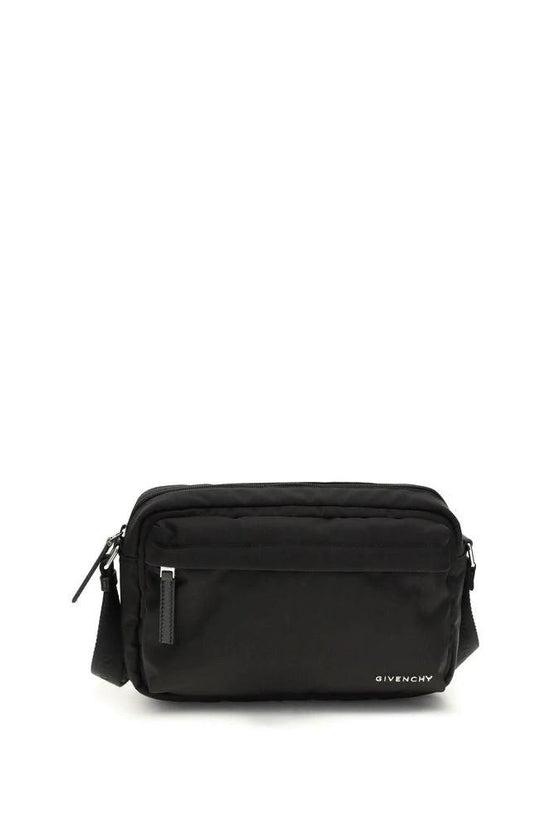 Givenchy Schwarze Schultertasche aus Polyamid by Givenchy