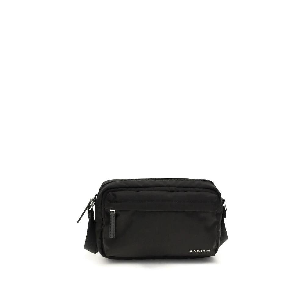 Givenchy Schwarze Schultertasche aus Polyamid by Givenchy