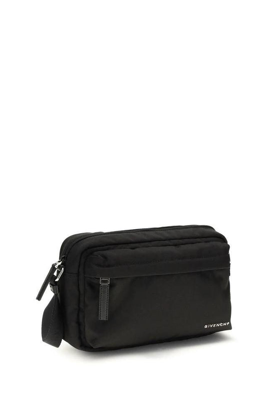 Givenchy Schwarze Schultertasche aus Polyamid by Givenchy