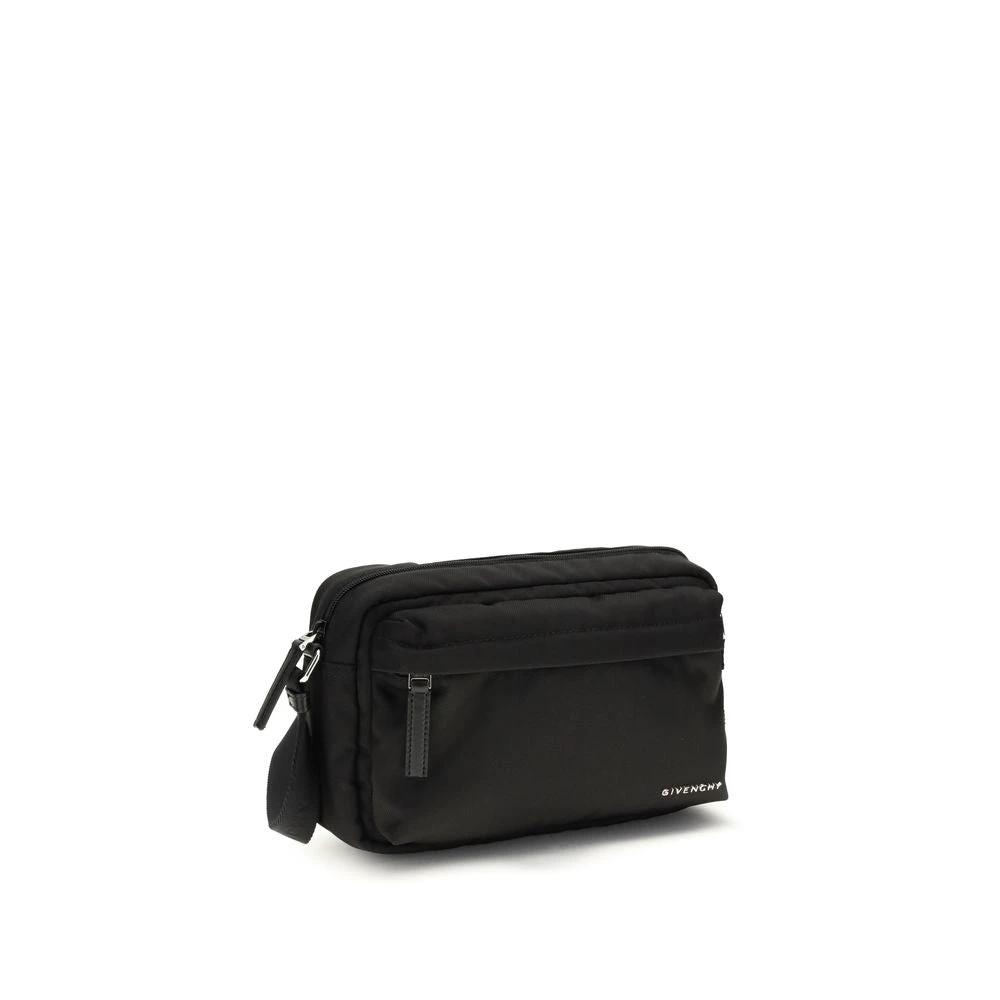 Givenchy Schwarze Schultertasche aus Polyamid by Givenchy